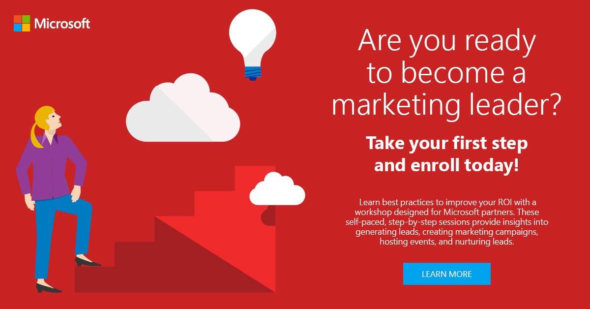 Are you ready to become a marketing leader banner