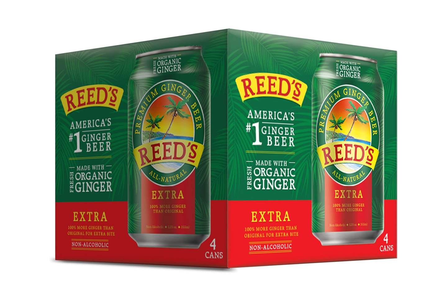 Extra 4 pack can carton