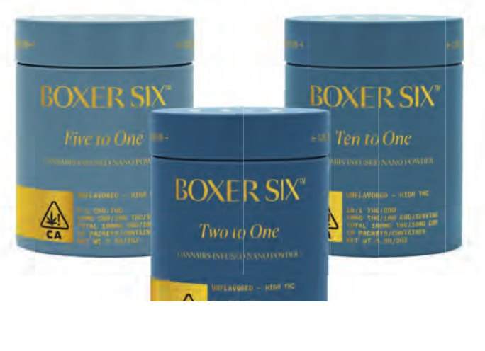 Boxer Six powder tins