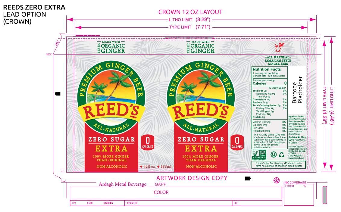 12 oz can dieline for Zero Sugar Extra