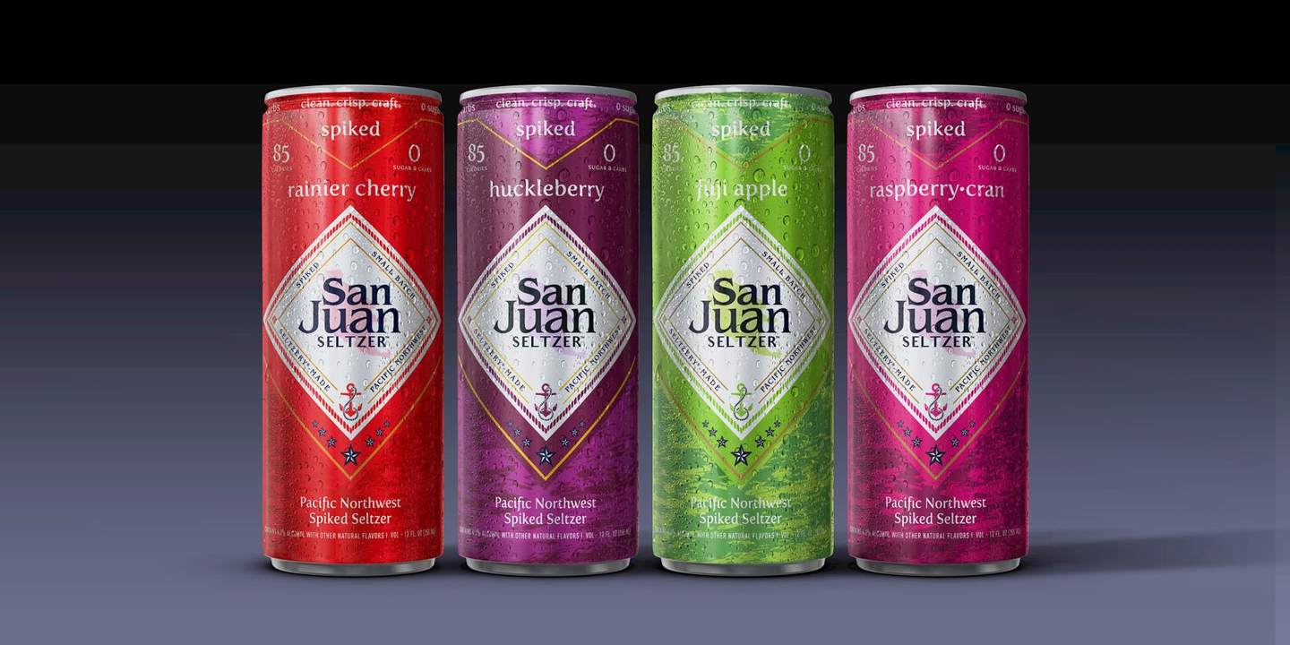 San Juan Seltzer core line cans