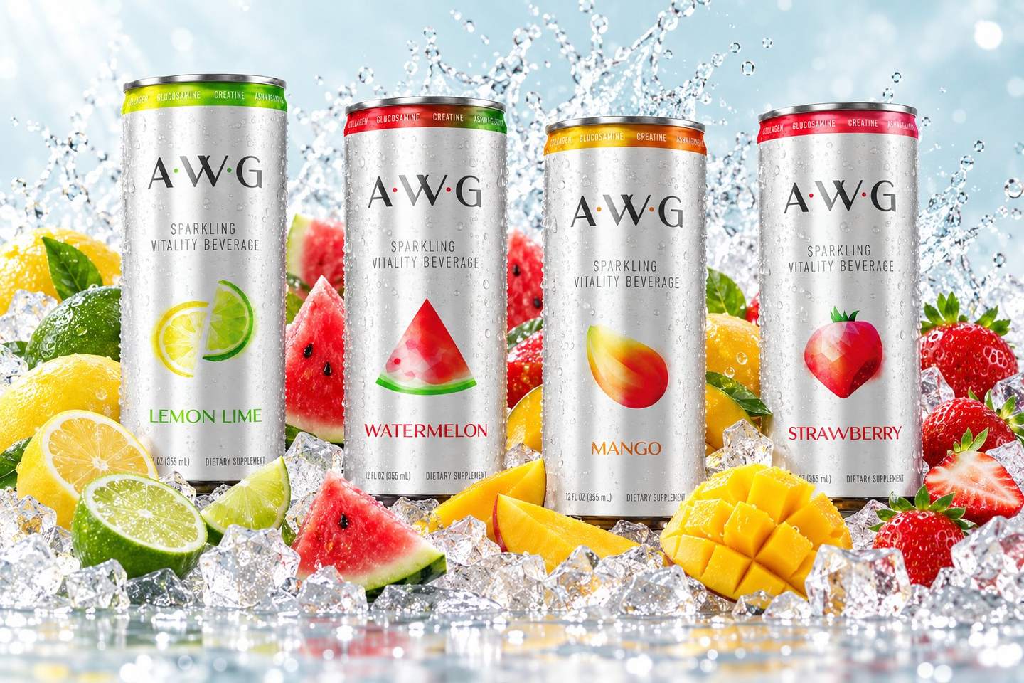 Four AWG cans