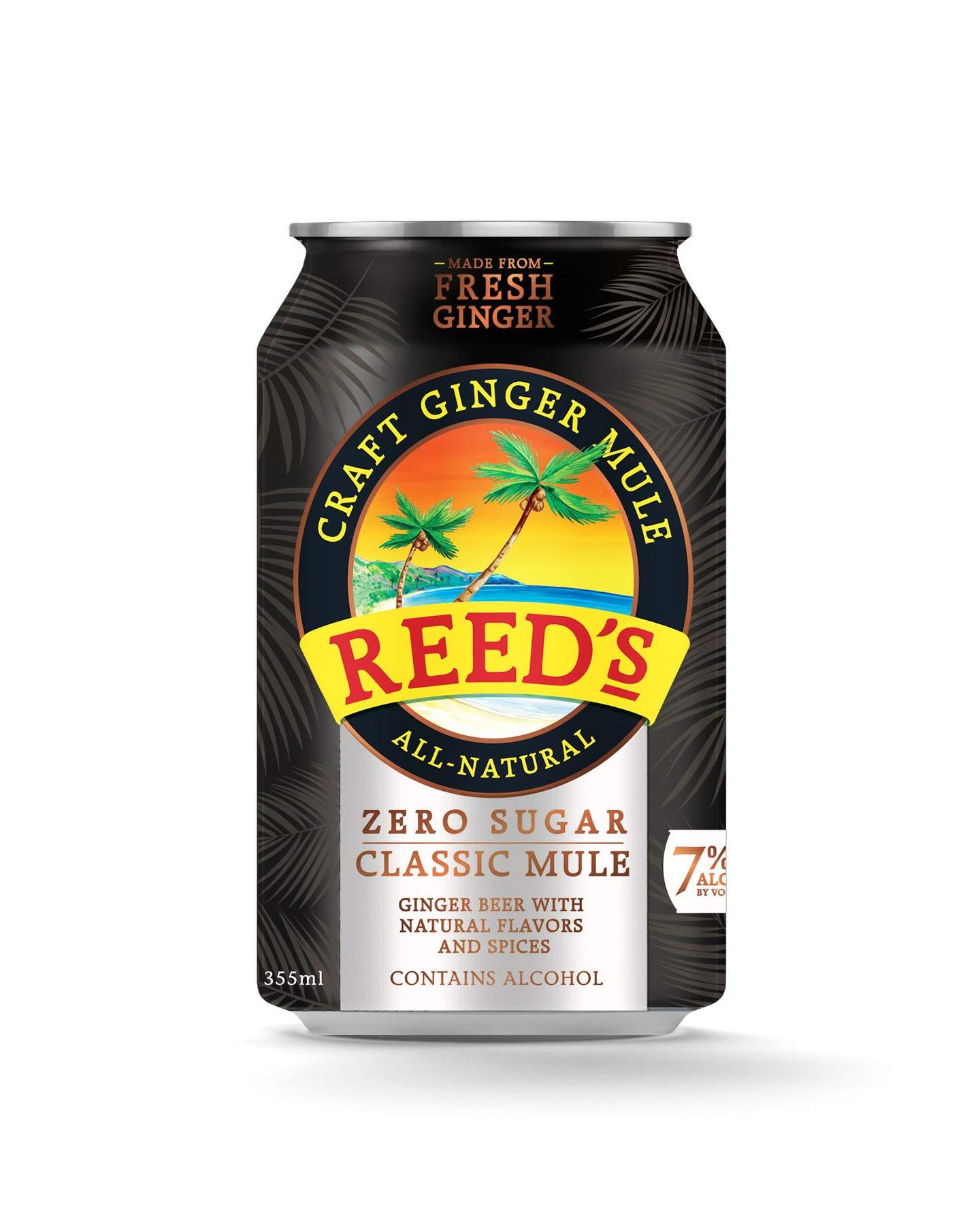 Zero Sugar Craft Ginger Mule can