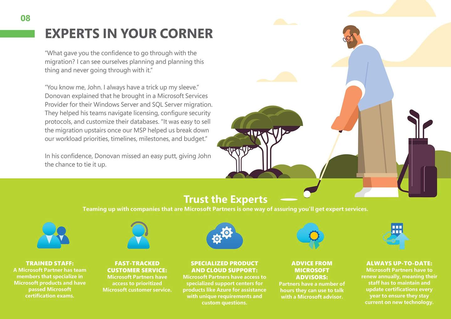 Experts in Your Corner spread