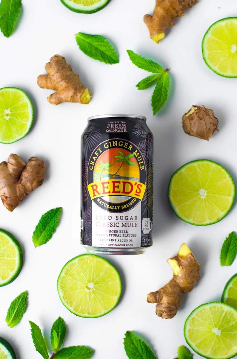 Zero Sugar Classic Mule can with ginger and lime