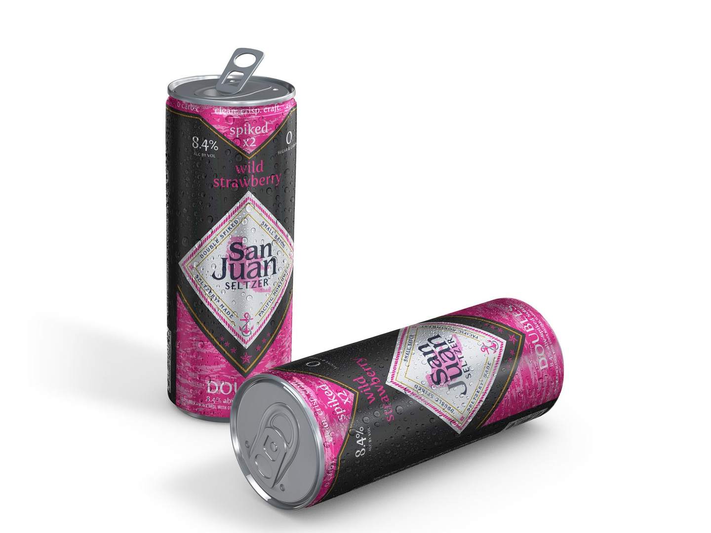 Wild Strawberry cans