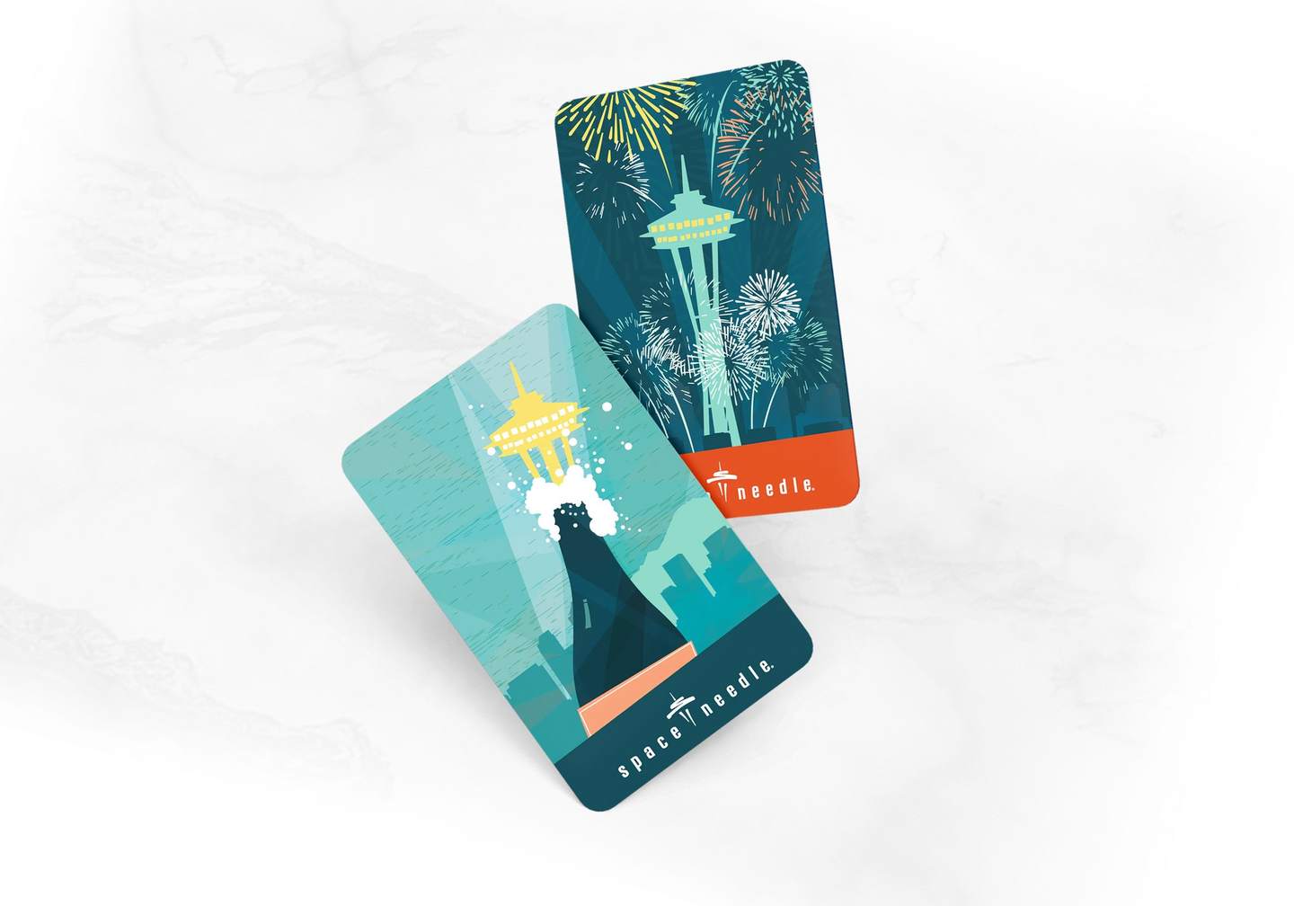 Two gift cards