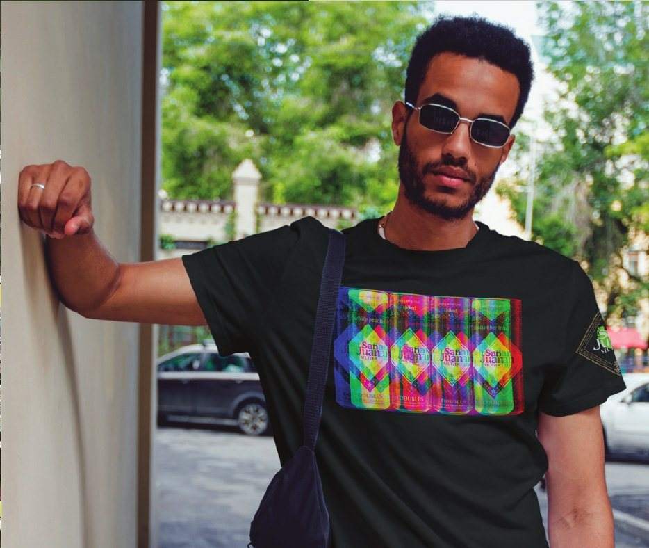 Double Vision tee, front